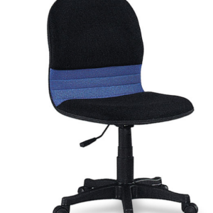 C473-16 無手網布辦公椅 黑藍