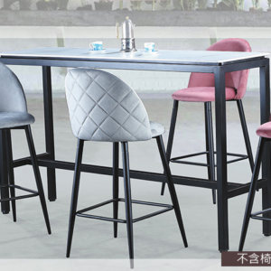 C476-11克麗絲岩板吧台桌 6尺