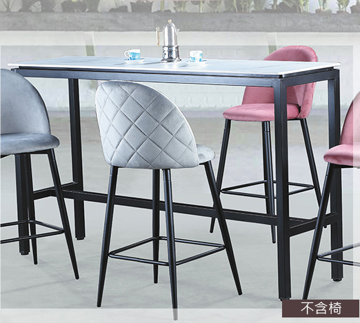 C476-11克麗絲岩板吧台桌 6尺