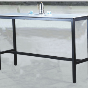 C476-12克麗絲岩板吧台桌 4尺