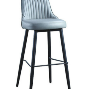 C477-6 格蘭迪吧台椅 灰皮