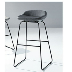 C477-9 113中吧椅 深灰皮