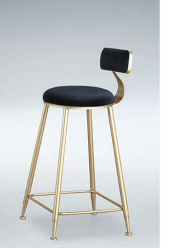 C480-8 時尚吧椅 低 黑