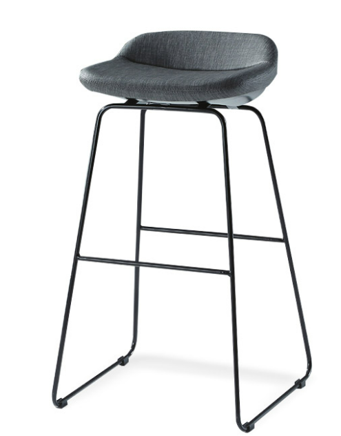 C477-10 113-1 大吧椅 深灰皮