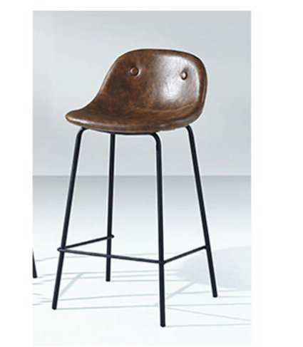 C480-11 BY-1大吧椅 咖啡皮