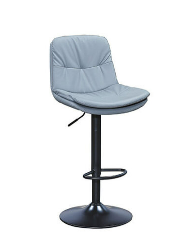 C478-3 馬克吧台椅 灰色皮