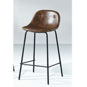 C480-12 BY-1 中吧椅 咖啡皮