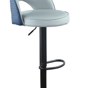 C478-7 H-8101 吧椅 前淺灰後藍
