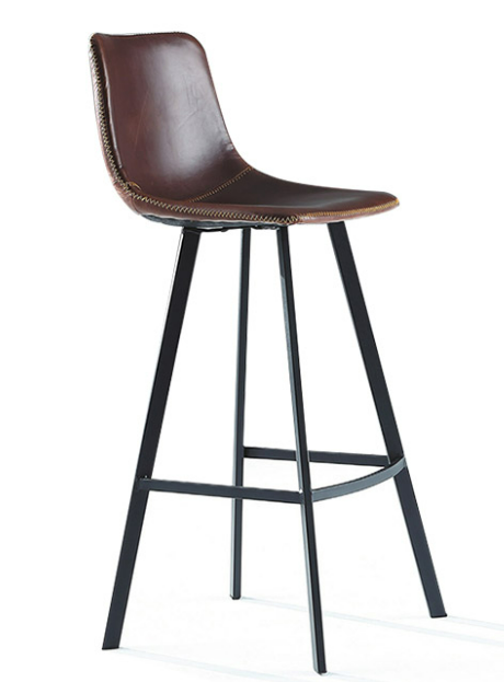 C477-11 CQ-8307-6 吧椅 咖啡皮