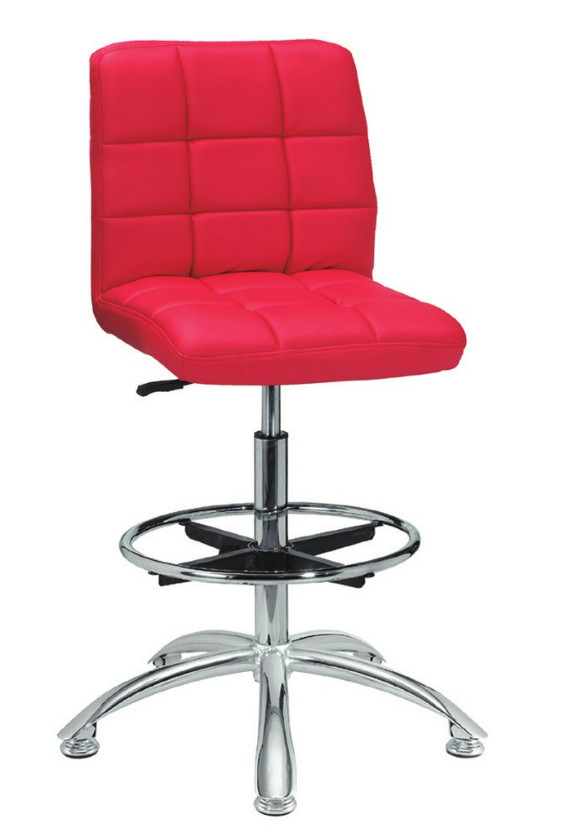 C480-17 高氣壓吧台椅 紅