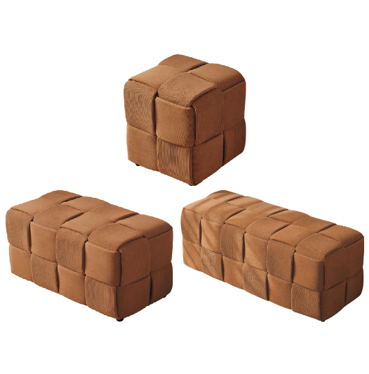 D345-12 70 方塊方凳 咖啡