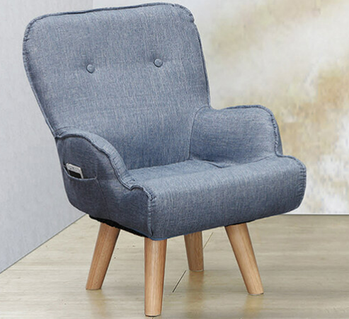 D348-17 和風旋轉椅 天空藍