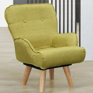 D348-18 和風旋轉椅 螢光綠