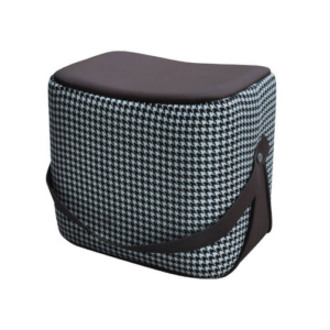 D347-23 千鳥格馬鞍凳