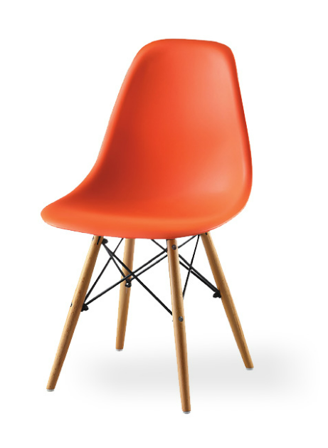 C488-4 PP-638 休閒椅 橘紅