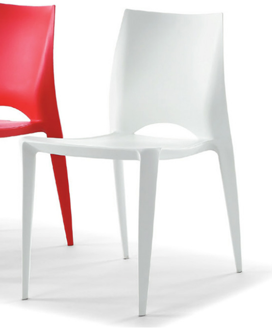 C489-28 PP605 休閒椅 白