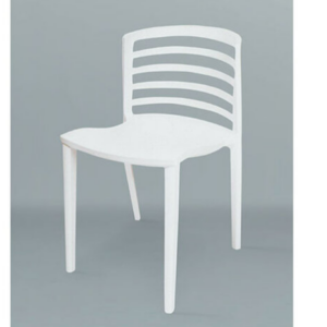 C489-6 624 休閒椅 白