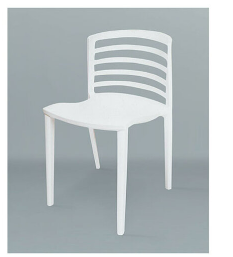 C489-6 624 休閒椅 白