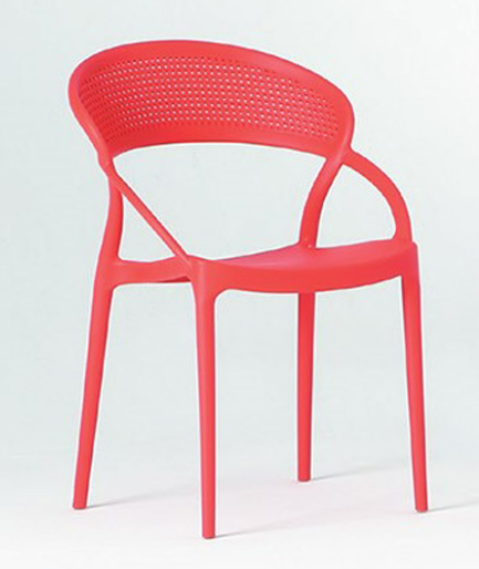 C488-15 PP-737 休閒椅 紅