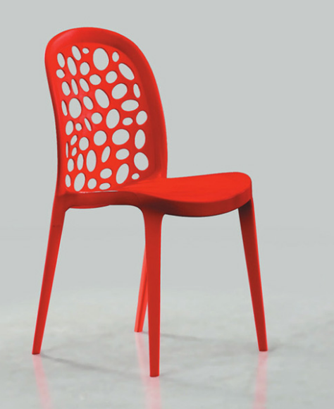 C489-23 PP-609 休閒椅 紅