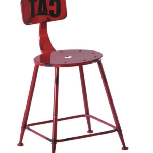 C489-33 HB20C 鐵製餐椅 紅