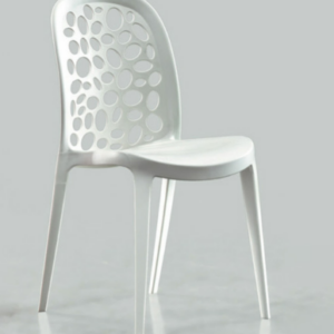 C489-24 PP-609 休閒椅 白