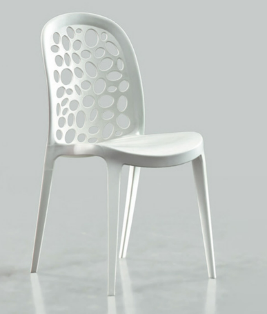 C489-24 PP-609 休閒椅 白