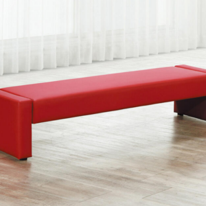 D350-1 帕特長凳 5尺 紅色