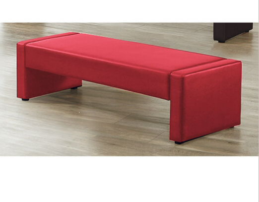 D350-7 帕特長凳 4尺 紅色