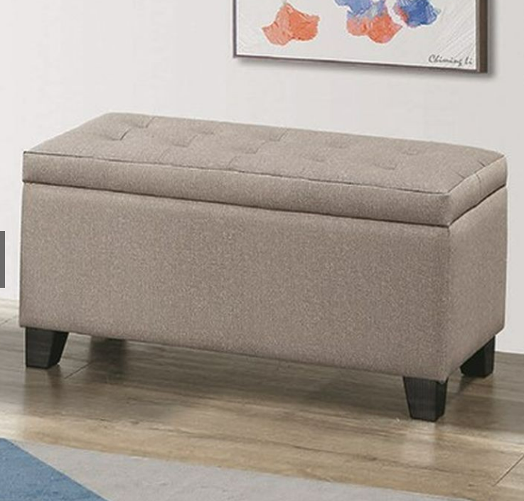 D349-14 貓抓皮90公分收納椅 卡其