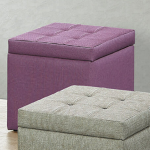 D350-14 莫札特貓抓皮收納椅 紫色 台疆6706