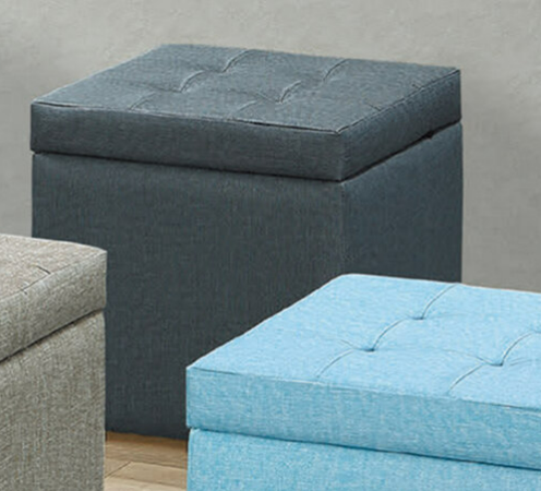 D350-15 莫札特貓抓皮收納椅 深灰 台疆6713