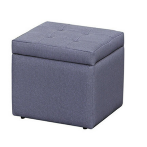 D349-16 貓抓皮38公分收納椅 紫色