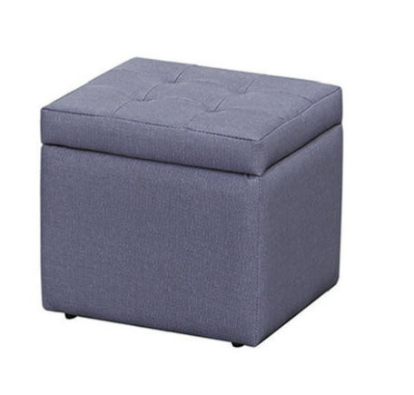 D349-16 貓抓皮38公分收納椅 紫色