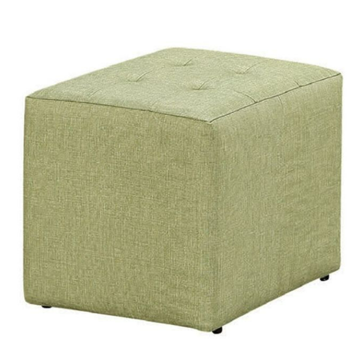 D350-17  貝多芬貓抓皮沙發凳 綠色 台疆 6703