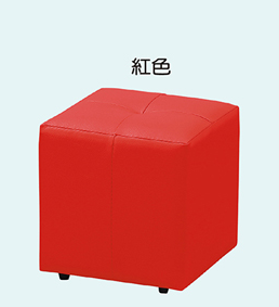 D349-22 魔術方塊小椅子 紅色