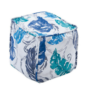 D350-25 懶人方凳 樹葉藍