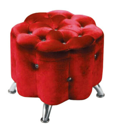 D349-25 梅花紅色小花椅