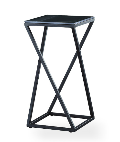 C1125-9 16-08 艾力士花架 低 黑岩板