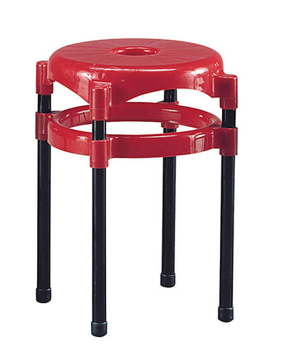 C491-14 中洞椅 紅色