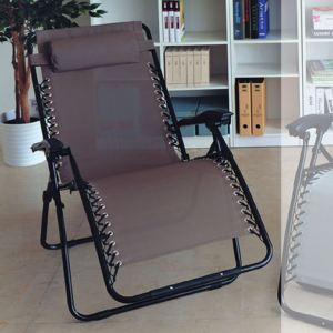 C492-4 RELAX 無段式加寬透氣休閒椅 胡桃