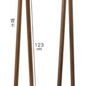 C494-6 902胡桃衣帽架