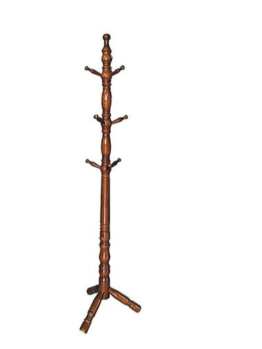 C495-4 538-Y胡桃木衣帽架