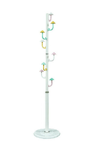 C495-8 233小傘衣帽架 白