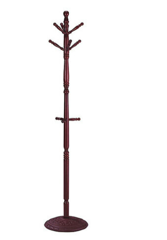 C496-8 4S-630 胡桃衣架立體浮雕