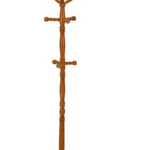 C496-11 570柚木衣架立體浮雕