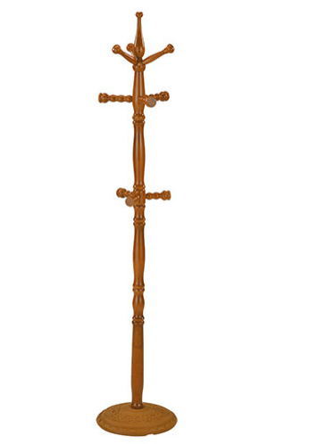 C496-11 570柚木衣架立體浮雕