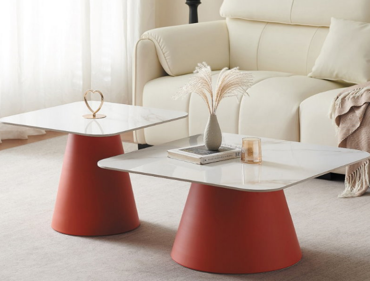 D356-2 梵妮岩板茶几組