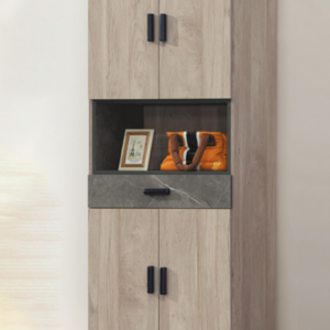 C503-3夏莉3*6尺四門高鞋櫃