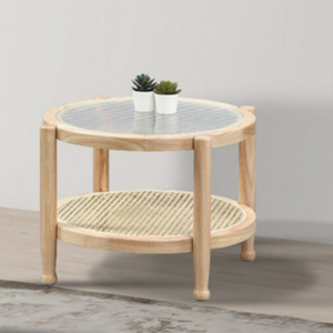 D359-2 日式和風邊藤小圓几